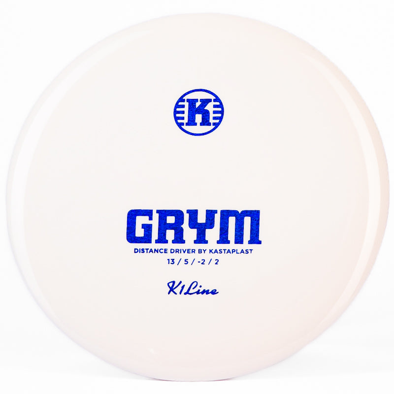 Kastaplast Grym (K1) White | Blue Shatter | 176g