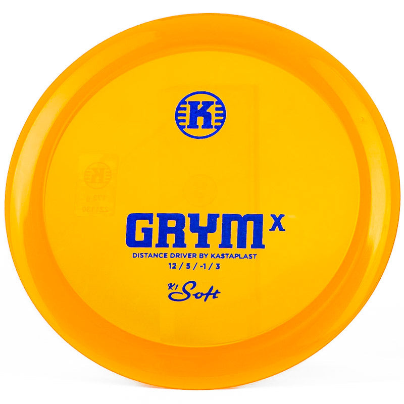 Kastaplast Grym X (K1 Soft) Orange | Blue Shatter | 173g