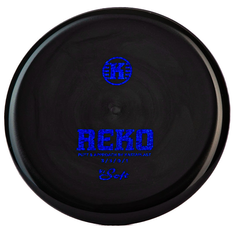 Kastaplast Reko (K1 Soft) Dark Gray | Blue Shatter | 173g