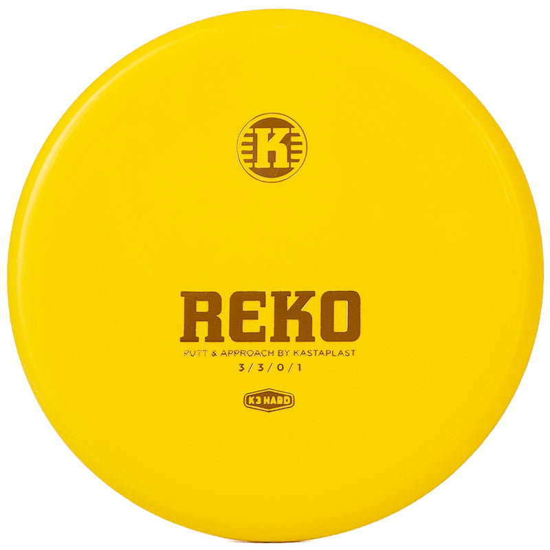 Kastaplast Reko (K3 Hard) Yellow | Chrome | 171g