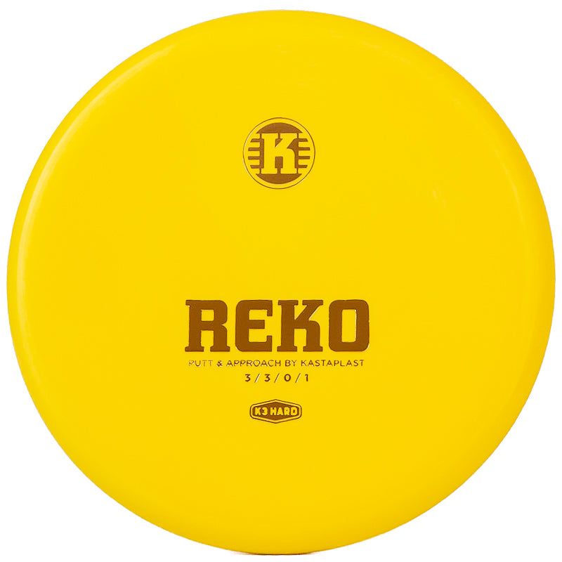 Kastaplast Reko (K3 Hard) Yellow | Chrome | 171g