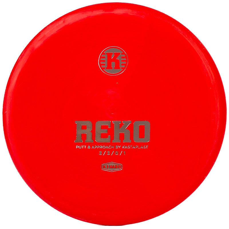 Kastaplast Reko (K3 Hard) Red | Chrome | 172g