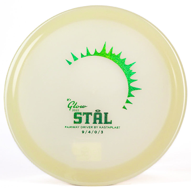 Kastaplast Stal (K1 Glow) Glow | Green Sparkle | 173g