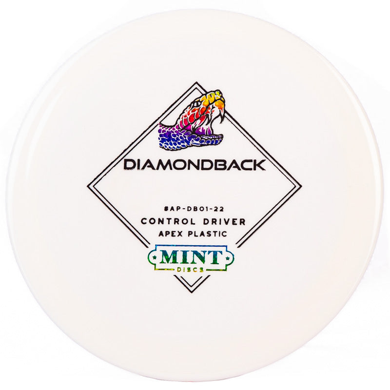 Mint Discs Diamondback (Apex) White  | Rainbow Stars |  165g