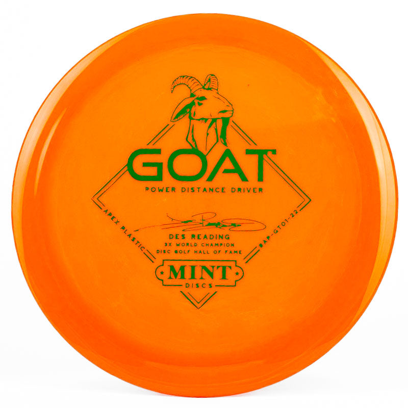 Mint Discs Goat (Apex) Orange | Green |  174g