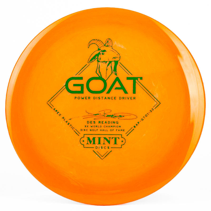 Mint Discs Goat (Apex) Orange | Green |  174g