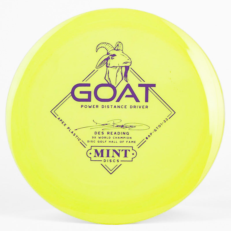 Mint Discs Goat (Apex) Yellow | Purple |  174g