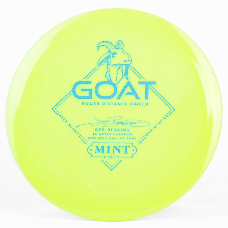 Mint Discs Goat (Apex) Chartreuse | Blue |  175g