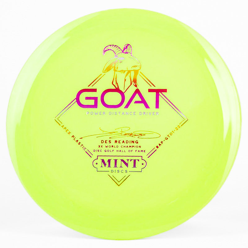 Mint Discs Goat (Apex) Chartreuse | Rainbow Sunset |  175g