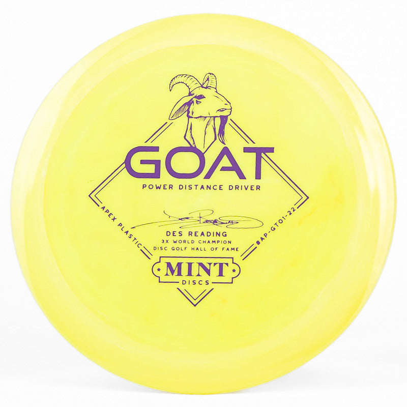 Mint Discs Goat (Apex) Yellow | Purple |  173g