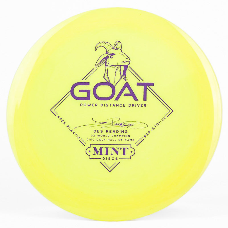 Mint Discs Goat (Apex) Yellow | Purple |  173g