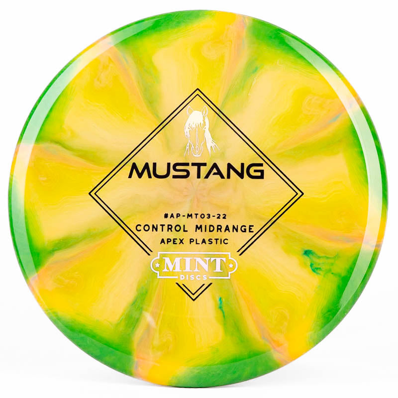 Mint Discs Mustang (Apex) Green Yellow | Holographic |  177g