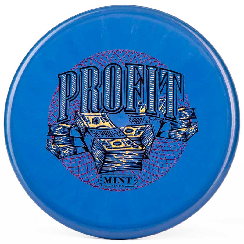 Mint Discs Profit (Sublime) Blue Purple | Gold Glitter |  167g