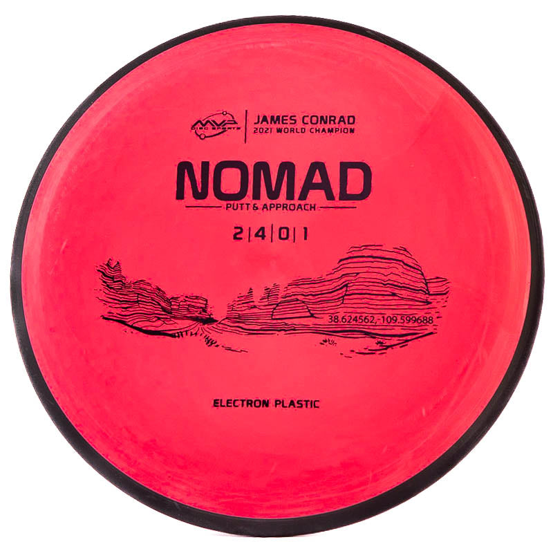 MVP Nomad (Electron) Dark Pink | Black | 173g