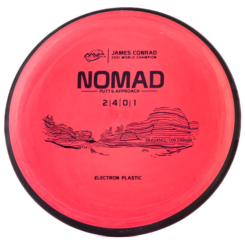 MVP Nomad (Electron) Dark Pink | Black | 173g