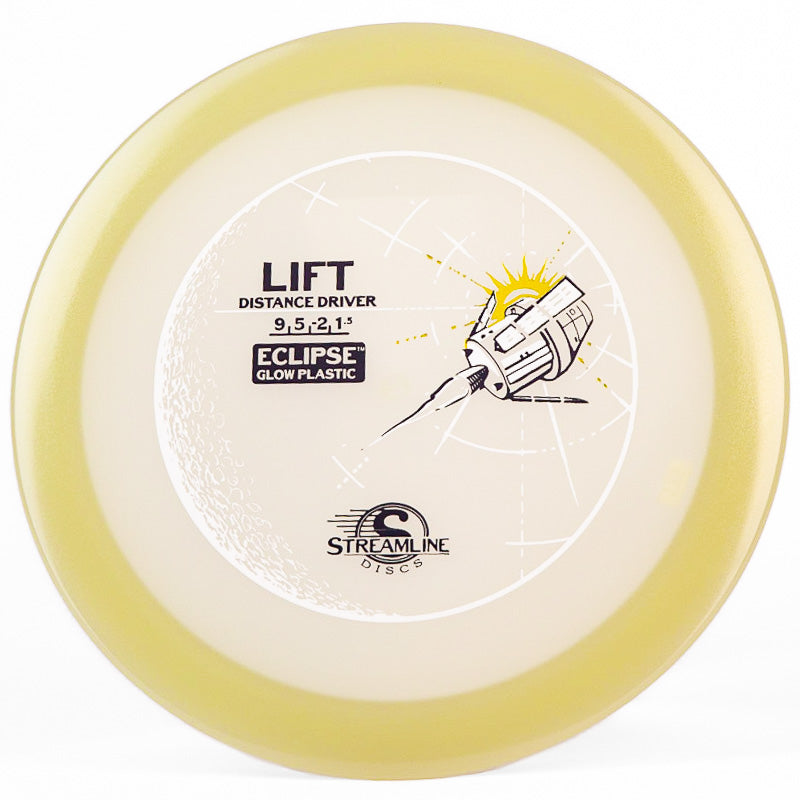 Streamline Discs Lift (Eclipse Glow) Glow | Yellow | 175g