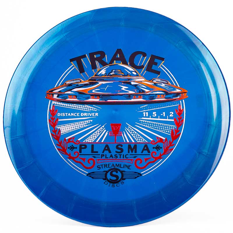 Streamline Discs Trace (Plasma) Blue | Orange Red | 167g