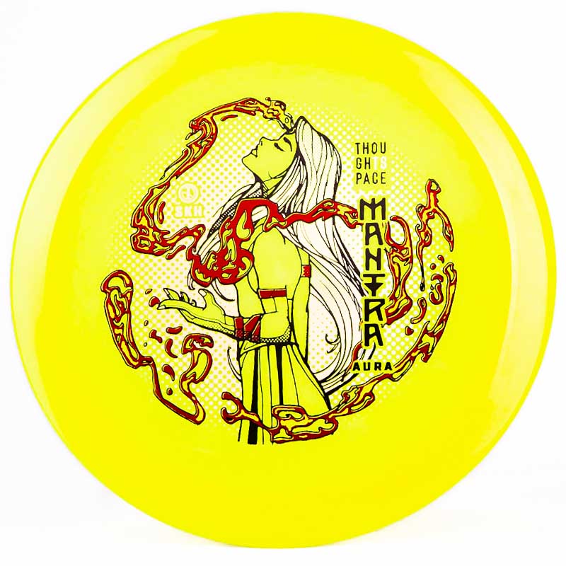 Thought Space Athletics Mantra (Aura) Bright Yellow | Holographic |  175g